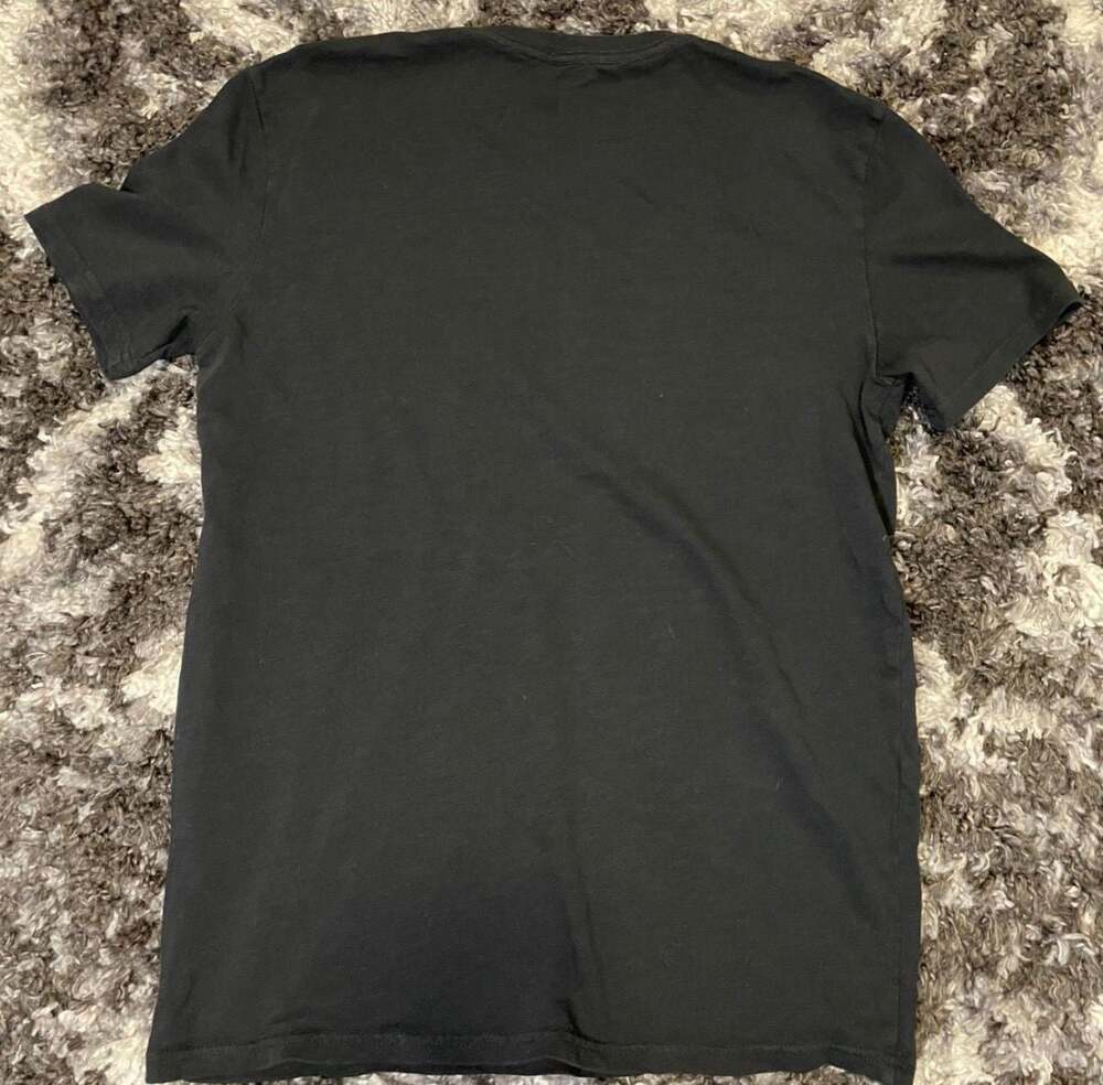 Lucky Brand Men's Top Gun Stars & Stripes Circle Logo T-Shirt - Picture 2 of 3